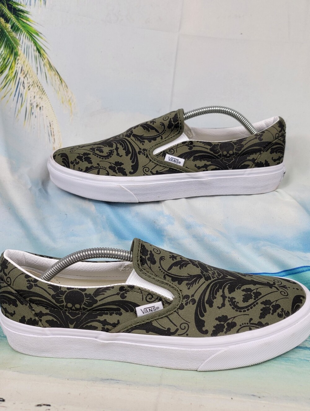 Vans Old Skool Skull Tapestry Low top Sneakers Womens 10 Mens 8.5
